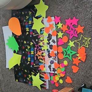 Glow party decorations
